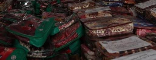 توزيع بطانيات الشتاء